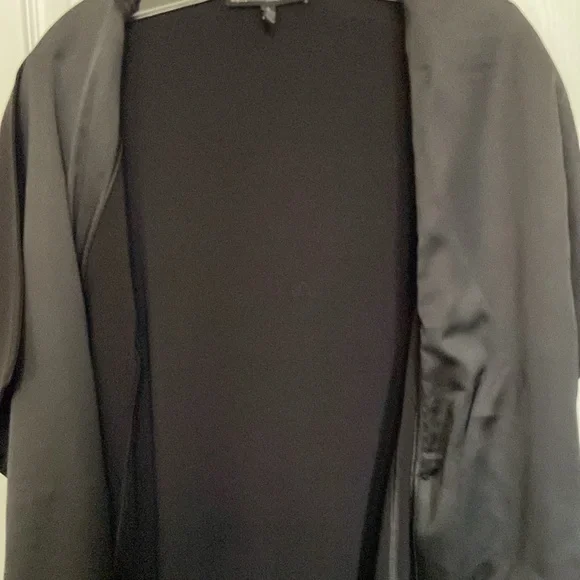 *White House Black Market Open Front Flyaway Cardigan Jacket w/Thumbhole Sleeves - Picture 9 of 11